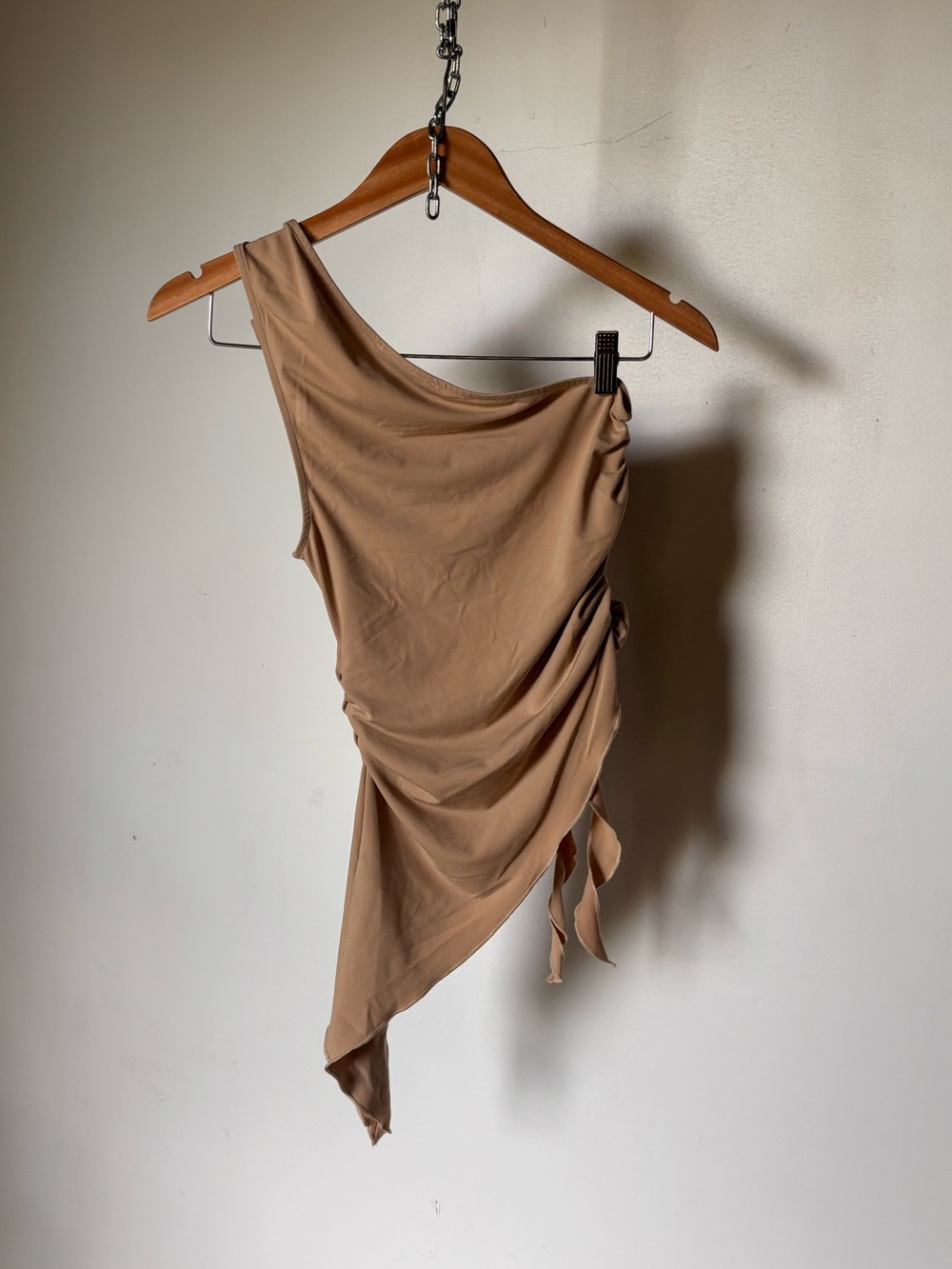 REVOLVE WEWOREWHAT Y2K Asymmetrical Rose Top - Picture 9 of 12